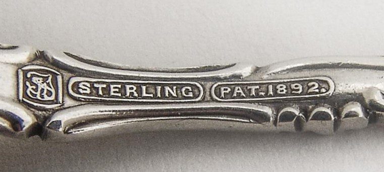 Sterling Silverware Details stamp