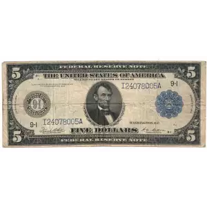 $1 1914  Federal Reserve Bank Notes FR 720 