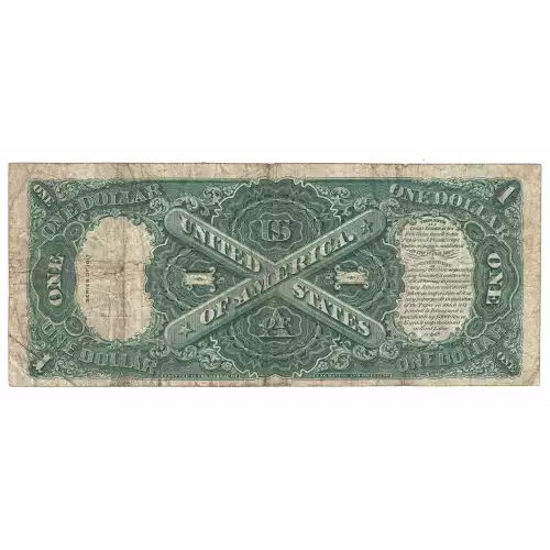 $1 1917 Small Red, scalloped Legal Tender Issues 39 (4)