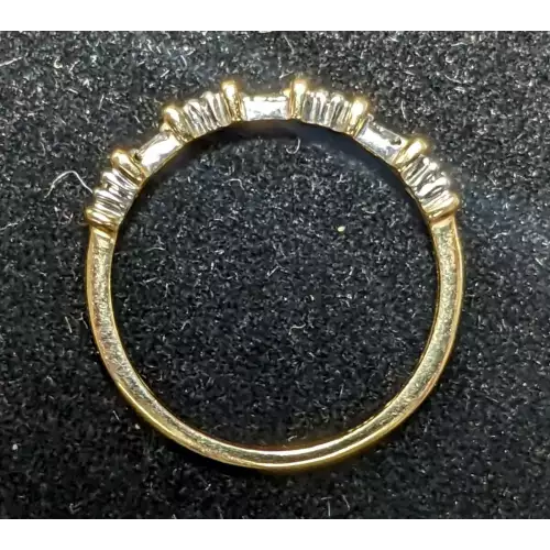 10K Ring YG & Diamonds .50 CTW 2.2g size 7