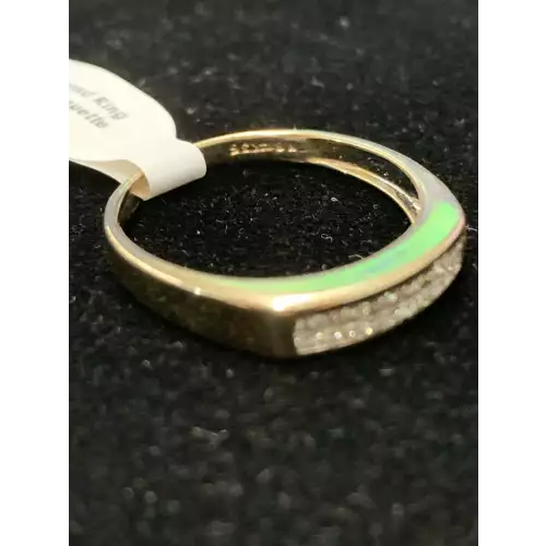 14k .50 Carat Baguette Diamond Ring Size 10 3.0g (6)