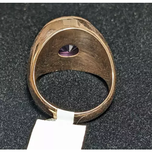 14K Amethyst Ring 10g Size 9 (4)