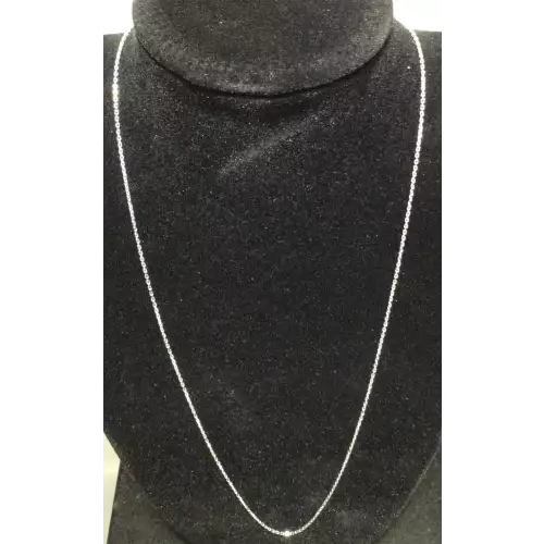 14k White Gold Necklace 20