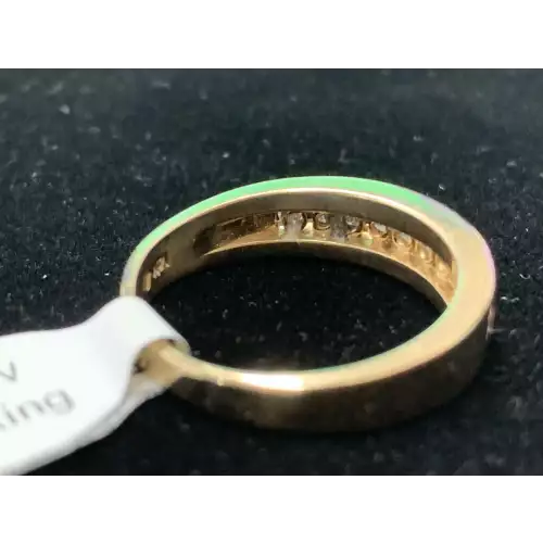 14k YG .30 CTW Diamond Ring Size 9.25 5.2g (4)