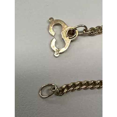 14K YG Necklace 2.0mm Link 24