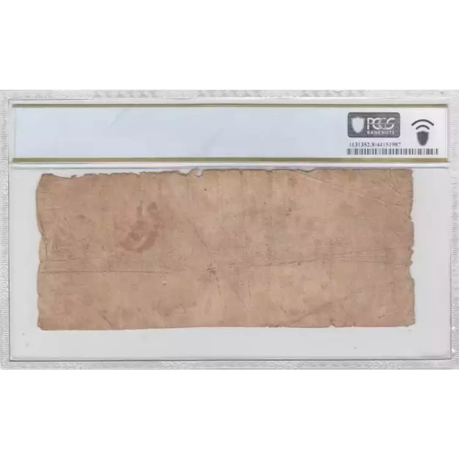 1863 $2 Treasury Note Milledgeville Georgia 