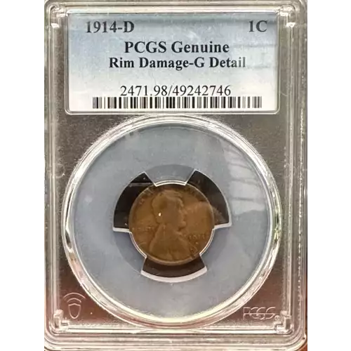 1914-D 1C, BN