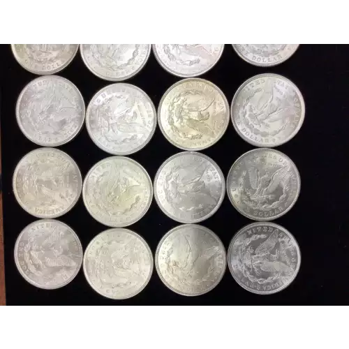 1921 Morgan Silver Dollar BU Roll (3)