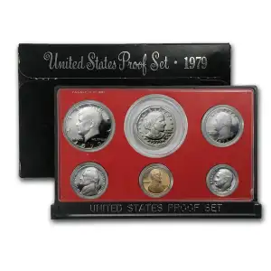 1979-S Mint Proof Set  Type 1 Filled S ($1.91 FV) - Set