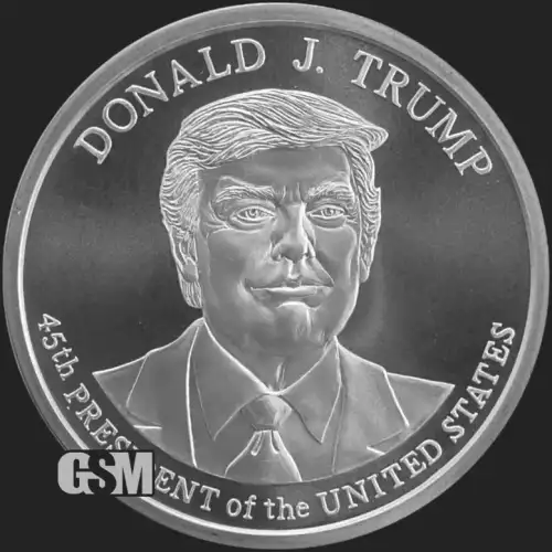 1oz Trump Silver Round