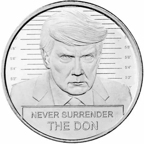 1oz Trump Silver Round