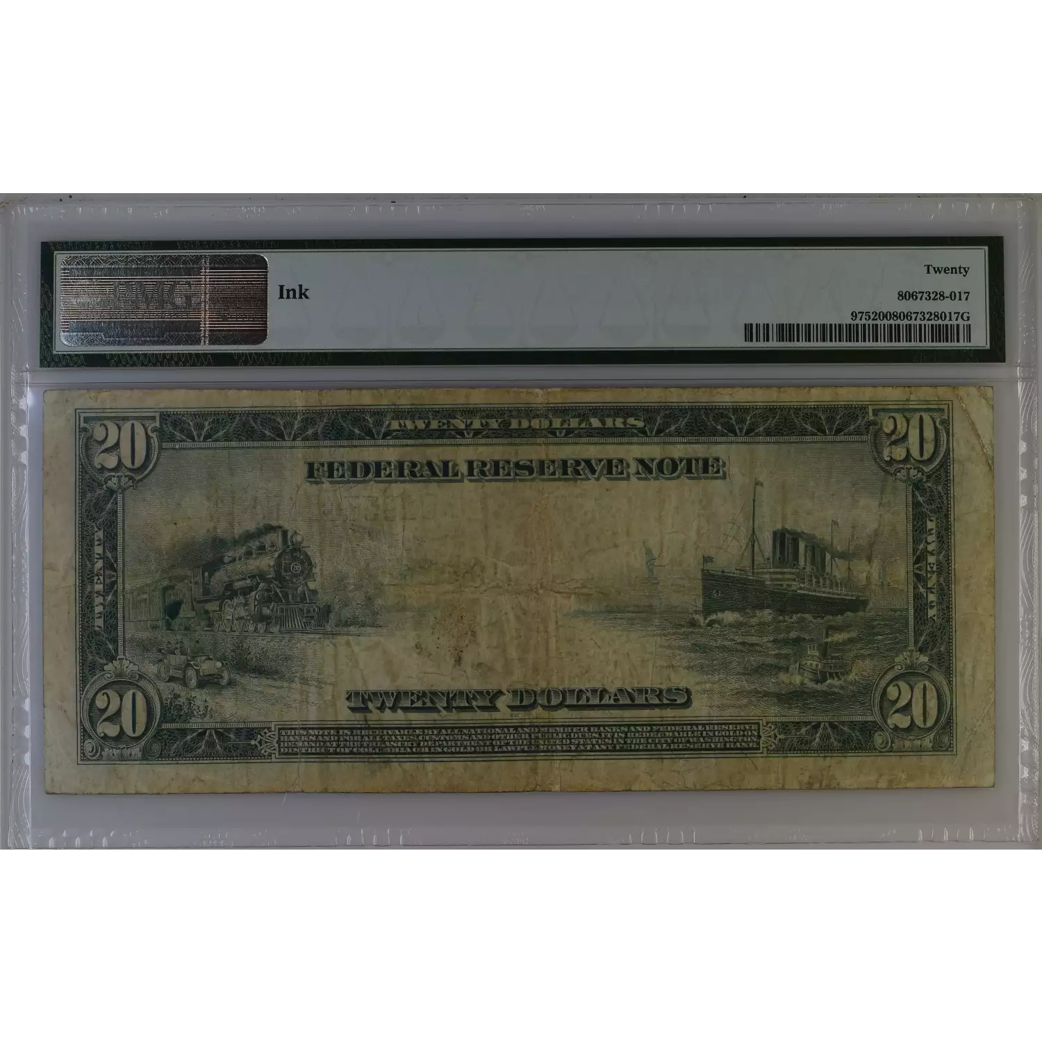 $20 1914 Red Seal Federal Reserve Notes 975 (2)