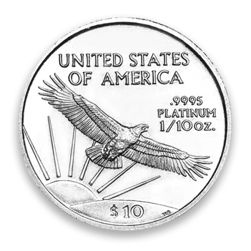 2007 1/10oz American Platinum Eagle