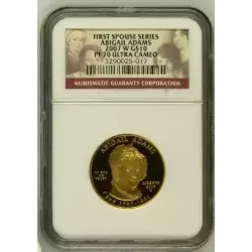 2007 ABIGAIL ADAMS FIRST SPOUSE SERIES ULTRA CAMEO (2)