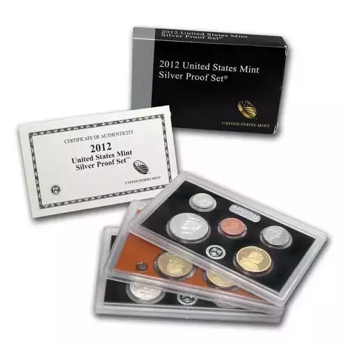 2012 United States Mint Silver Proof Set 