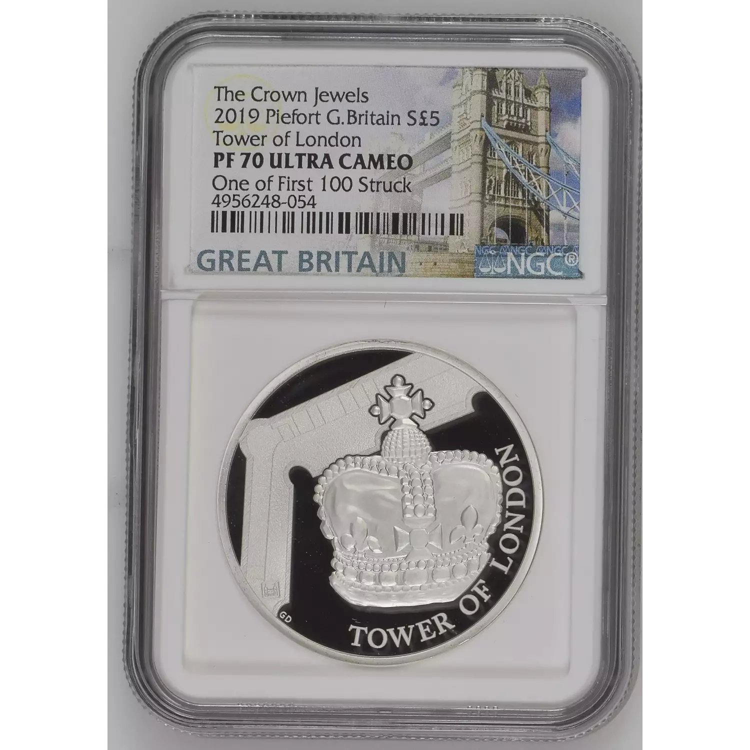 2019 Piefort Tower of London The Crown Jewels ULTRA CAMEO