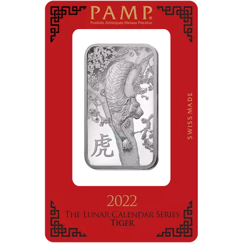 2022 1oz Silver PAMP Year Of The Tiger (2)