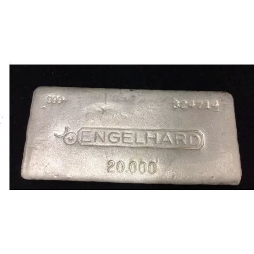 20oz Engelhard Silver Bar (3)