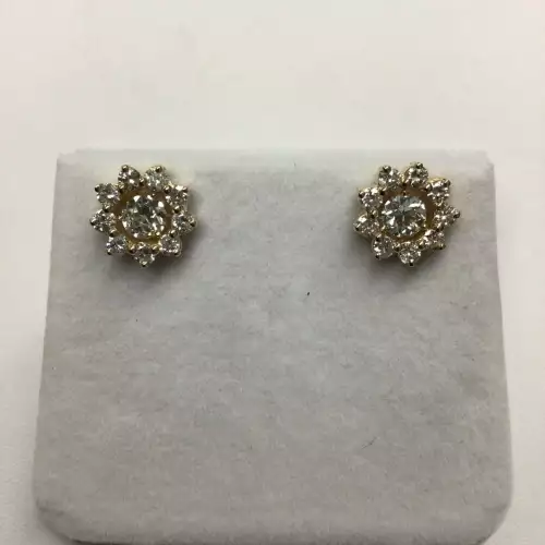 2/3 Ct. T.W. Diamond Earring Enhancers