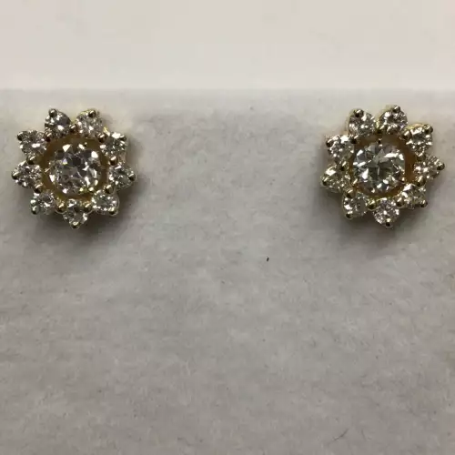 2/3 Ct. T.W. Diamond Earring Enhancers