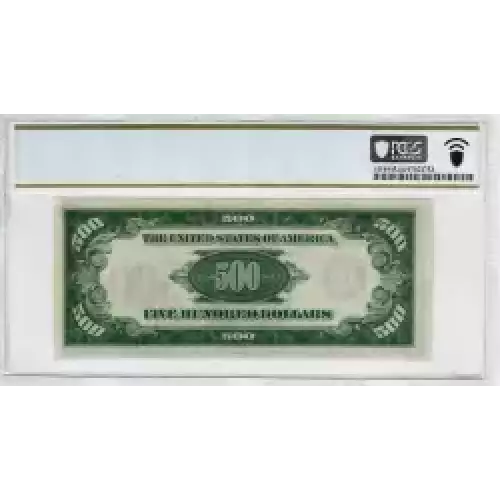 $500 1934-A.  High Denomination Notes 2202-D