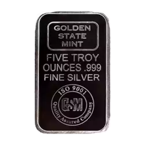 5oz Generic Silver Bar