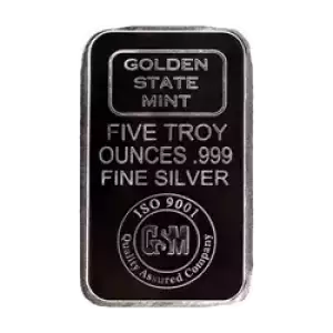5oz Generic Silver Bar