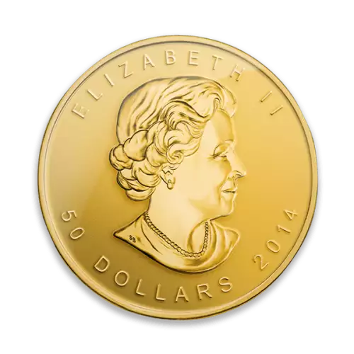 Any Year  - 1oz Canadian Gold Maple Leaf- 9999 (2)