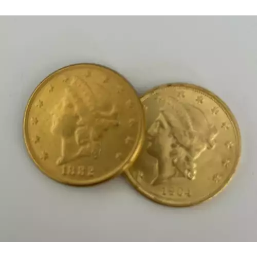 Any Year $20 Liberty Head Coin Circ