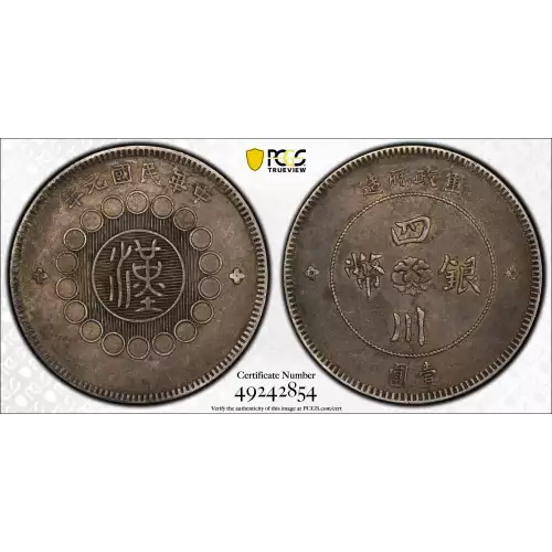 CHINA, PROVINCIAL Silver DOLLAR