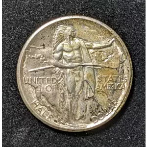 Classic Commemorative Silver Oregon Trail Memorial 1926 -1939 Silver -  0.5 Dollar