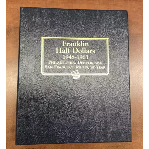 Complete Set Franklin Half Dollars