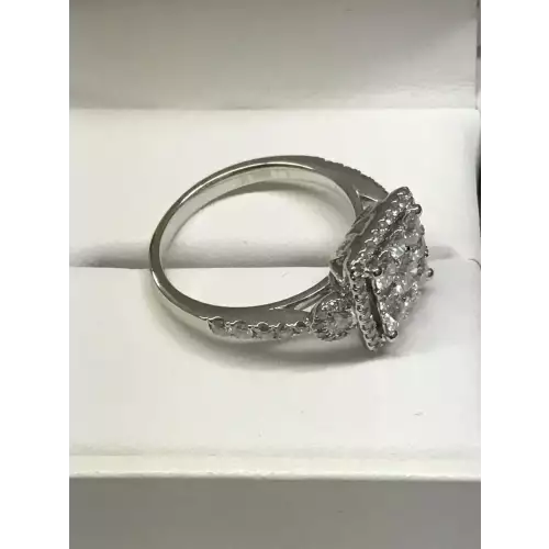Gold 14k Ring , with small Diamond (3)