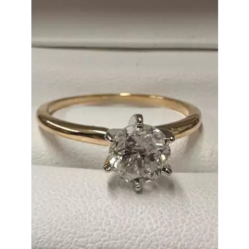 Gold 18k Ring , with Unique Diamond (5)