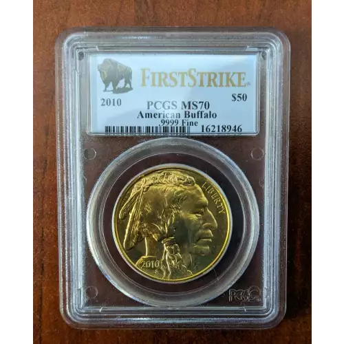 Gold Bullion-Gold Buffaloes--$50 Gold Buffalo 1 oz -Gold- 50 Dollar (2)
