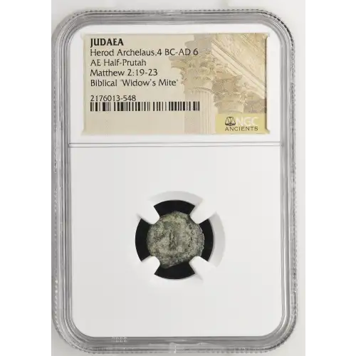 Herod Archelaus,4 BC-AD 6 (2)
