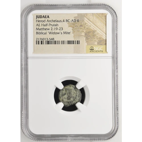 Herod Archelaus,4 BC-AD 6 (2)