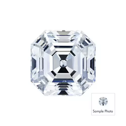 Carats: .4 Asscher  Diamond  I I1 Flourescence: Unknown