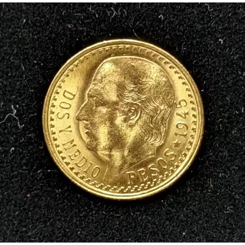 MEXICO Gold 2-1/2 PESOS