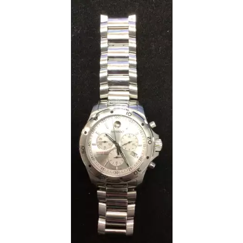 Movado chronograph series 800 Watch Runs Strong Great Shape1