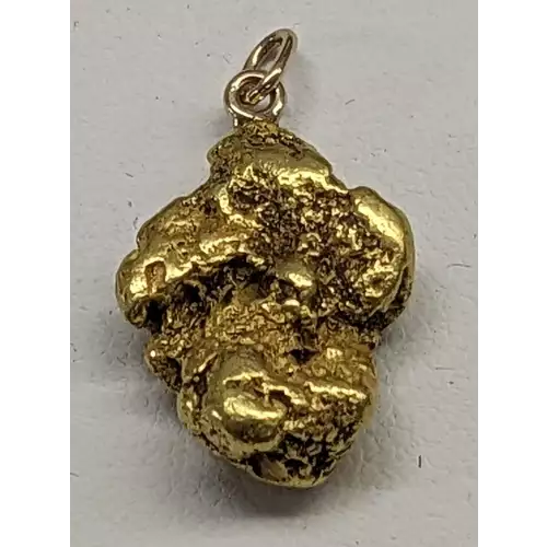 Natural Gold Nugget Pendant 11.4 grams 20.1 Karat