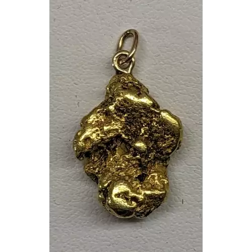 Natural Gold Nugget Pendant 11.4 grams 20.1 Karat (4)