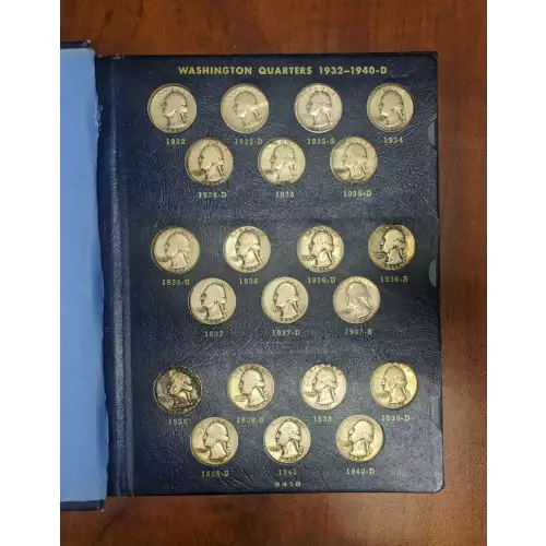 Quarter Dollars-Complete Set Washington Quarters