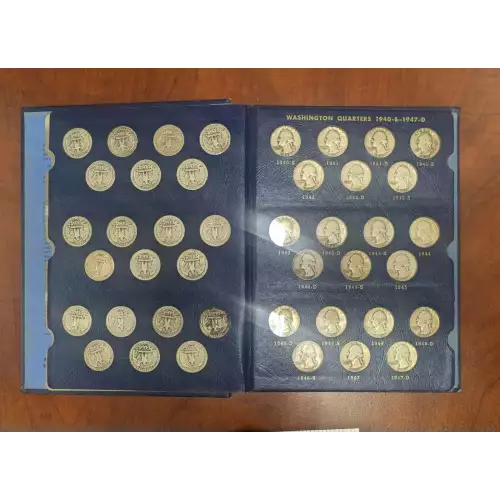 Quarter Dollars-Complete Set Washington Quarters (2)