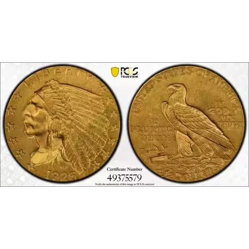 Quarter Eagles---Indian Head 1908-1929 -Gold- 2.5 Dollar