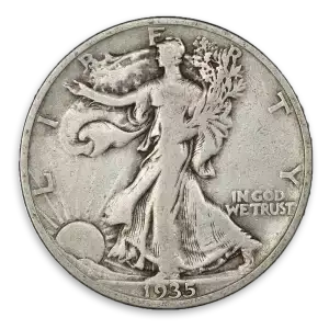 Walking Liberty Half Dollar - US 90% Silver Coinage - Pre 1965 - Junk Silver [DUPLICATE for #558754] (2)