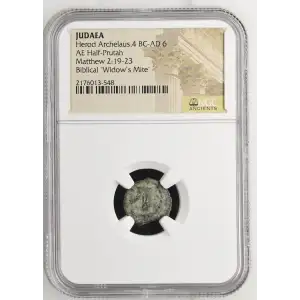 Herod Archelaus,4 BC-AD 6 (2)