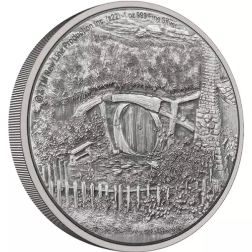 THE LORD OF THE RINGS - 2022 1oz The Shire  Silver Coin (2)