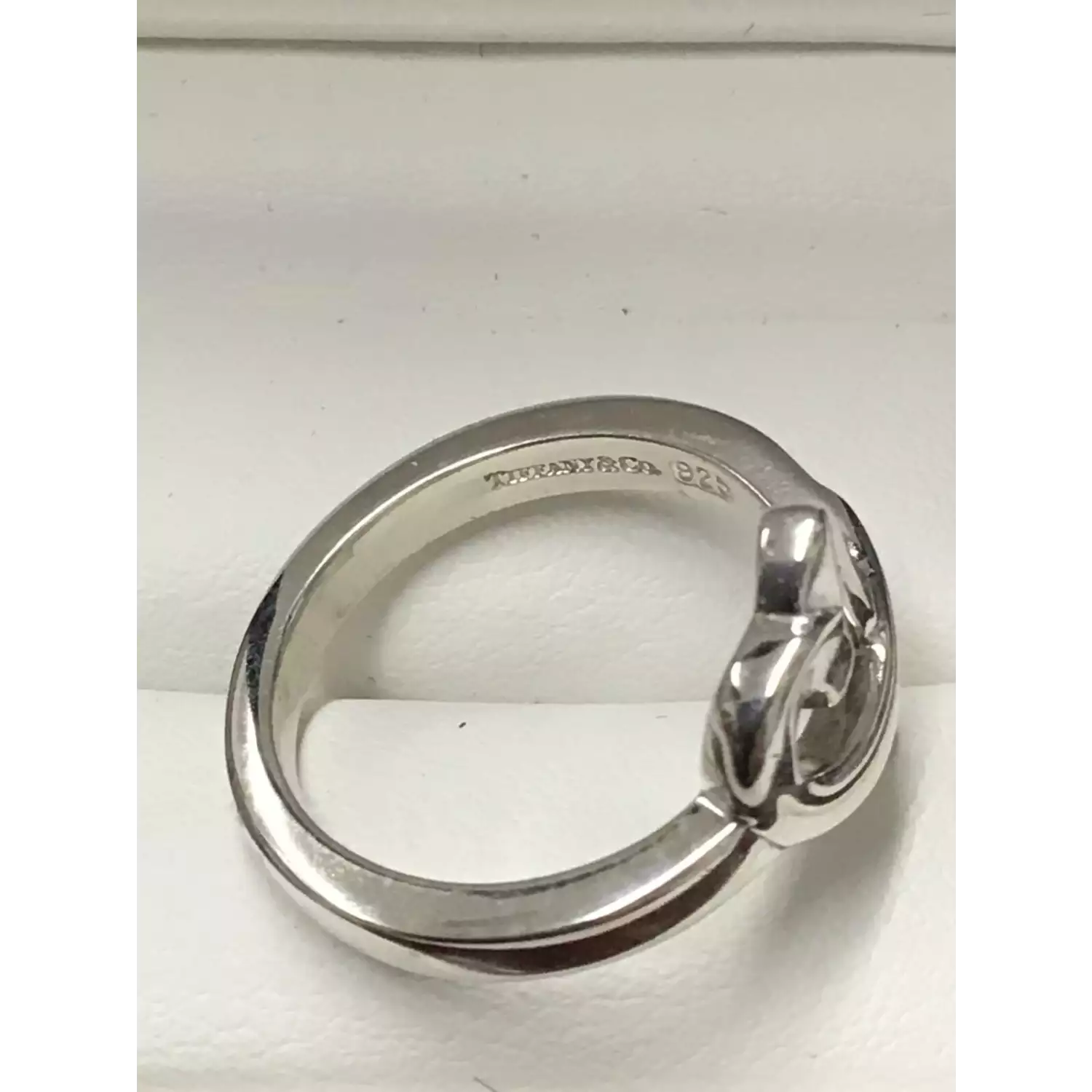 Only 84.00 usd for Tiffany & Co 925 Silver 1837 Medium Ring Size 6 Online  at the Shop